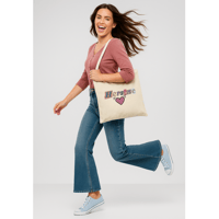 Image 2 of Heroine Cotton Canvas Tote Bag
