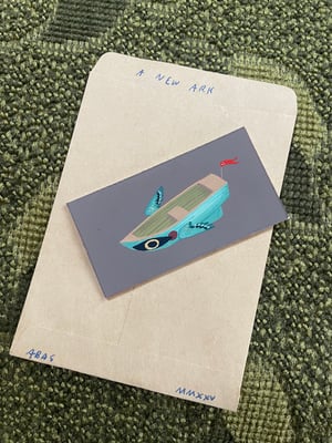 "A New Ark"" // Original Miniature Painting. ++FREE INTERNATIONAL SHIPPING++