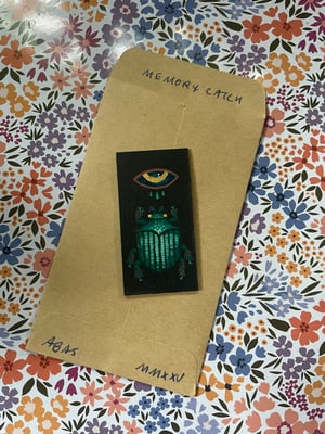 "Memory Catch" // Original Miniature Painting. ++FREE INTERNATIONAL SHIPPING++