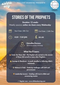 Stories of the Prophets (Females only class)