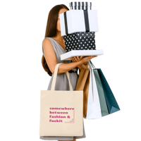 Image 3 of Fashion & Fuckit Cotton Canvas Tote Bag