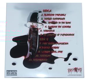 Image of Bleeding Profusely Blood Red Vinyl 