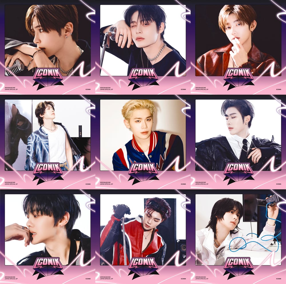 Image of [PRE-ORDER] ZEROBASEONE ‘ICONIK’ Japan Special EP (Solo Edition)