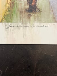 Image 2 of KALEO "Somewhere over the rainbow..." signed and numbered poster