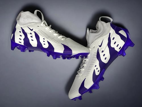 Image of Diamond Custom cleats Customer Provided 