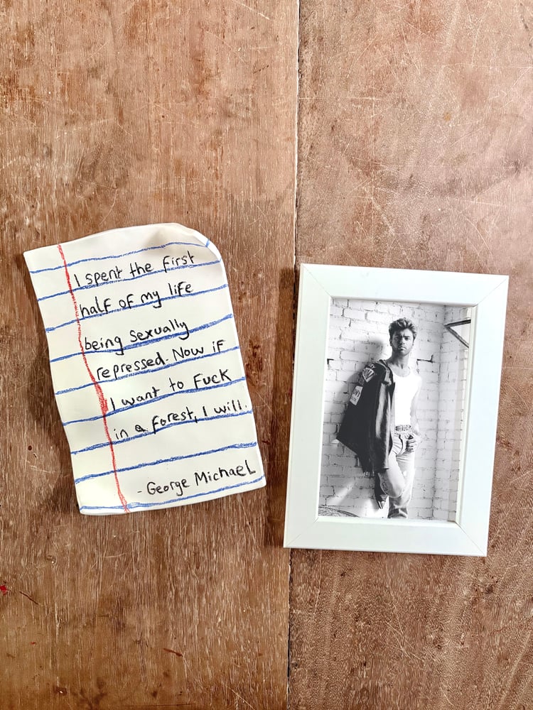 Image of George Michael ‘Forest Fck’ Porcelain note
