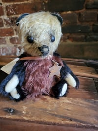 Image 1 of Little artist abear by Pamela Overmier "Sweet Pea"