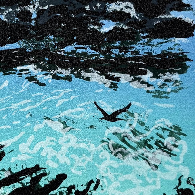 A little bit of blues that make you feel light as a feather