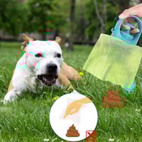 CleanPaws Portable Dog Poop Scooper with Bag Dispenser