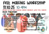 Birdie bauble, felt making workshop