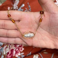 Image 2 of Beige necklace 