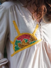 Image 4 of Sunshine in My Pocket Hand Appliqué Dress