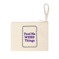 Image 1 of Feed Weird Things Zipper Pouch, EDC Kit