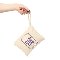 Image 4 of Feed Weird Things Zipper Pouch, EDC Kit