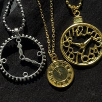 Image 3 of Classic Clock Necklace