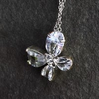 Image 3 of Shimmering Butterfly Necklace 