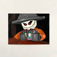 Image 2 of Scarecrow Pastel Drawing