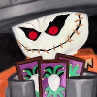 Image 1 of Scarecrow Pastel Drawing