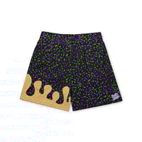 Image 1 of Baller Lifestyle Halloween Baseball Shorts Youth Purple Green