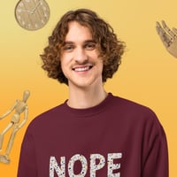 Image 12 of NOPE! Oversized Heavyweight Sweatshirt