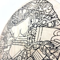 Image 5 of coyolxauhqui / birch plywood