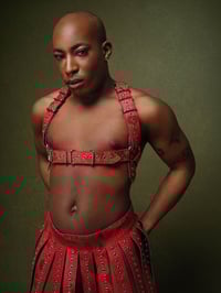 Image 2 of Unisex Center Spike Harness