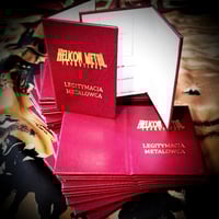 HELICON METAL PROMOTIONS legitymacja metalowca