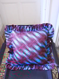 Image 5 of Coussin Marcel Bleu