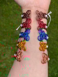 Image 2 of Elvish Fantasy Adjustable Cuff Bracelet