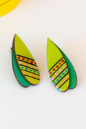 Pendientes PLUG&PLAY verde lima