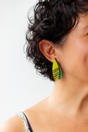Pendientes PLUG&PLAY verde lima