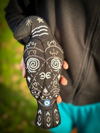 Image 4 of The Crows Know - Folk Art Poppet Doll 