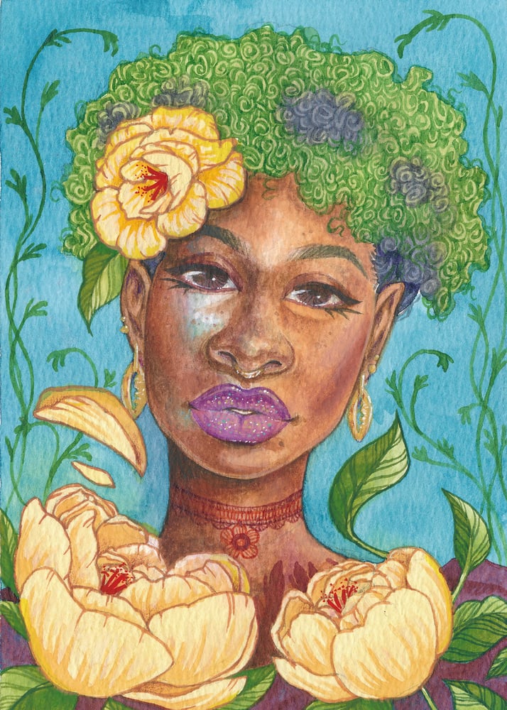 Image of Sage Original Painting