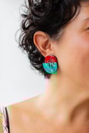 Pendientes PLUG&PLAY azul y rojo