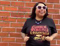 Image 1 of Cumbia, Rebeldia & Resistencia T-Shirt