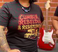 Image 4 of Cumbia, Rebeldia & Resistencia T-Shirt