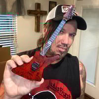 Image 1 of PK 10" Mini Signature "Apocrypha" Schecter Guitar