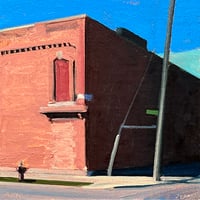 Sunday Morning  -  Detroit Urban Landscape Painting (2025 Oil)
