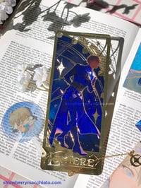 Image 3 of [Pre-Order] Love and Deep Space Metal Bookmark Set - Xavier