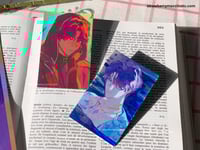 Image 4 of [Pre-Order] Love and Deep Space Metal Bookmark Set - Rafayel