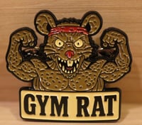 Gym Rat 1.5" Soft Enamel Pin