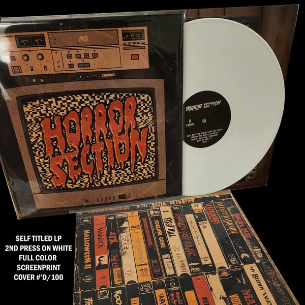 Image of LP: Screen Print Cover (/100) Horror Section Self Titled LP
