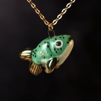 Green Fish Necklace