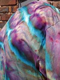 Image 4 of Psychedelic Auroroa Roll - Ice Dyed T- Shirt - Unisex L/XL