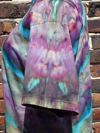 Image 5 of Psychedelic Auroroa Roll - Ice Dyed T- Shirt - Unisex L/XL