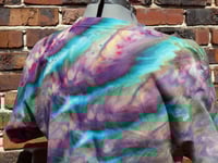 Image 8 of Psychedelic Auroroa Roll - Ice Dyed T- Shirt - Unisex L/XL