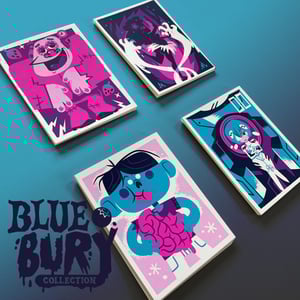 Image of Blue Bury Collection: 3"x4" minis
