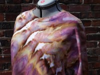 Image 1 of Feathery Roll - Ice Dyed Long Sleeved T-Shirt - Unisex XL - FREE SHIPPING
