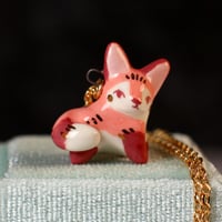 Pink Fox Necklace