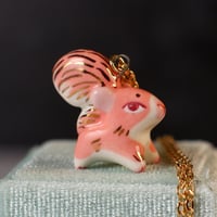 Pink Squirrel Necklace
